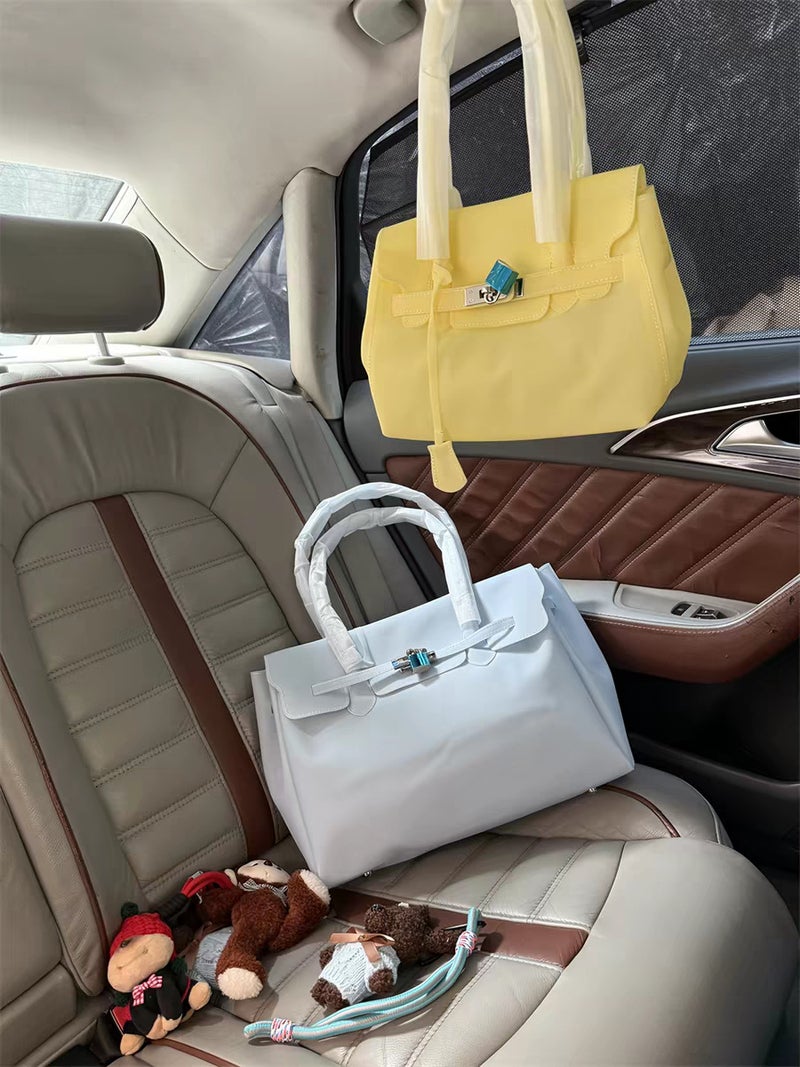 Women's Korean Style Translucent Jelly Crossbody Tote Bag, Large Capacity - Image 5