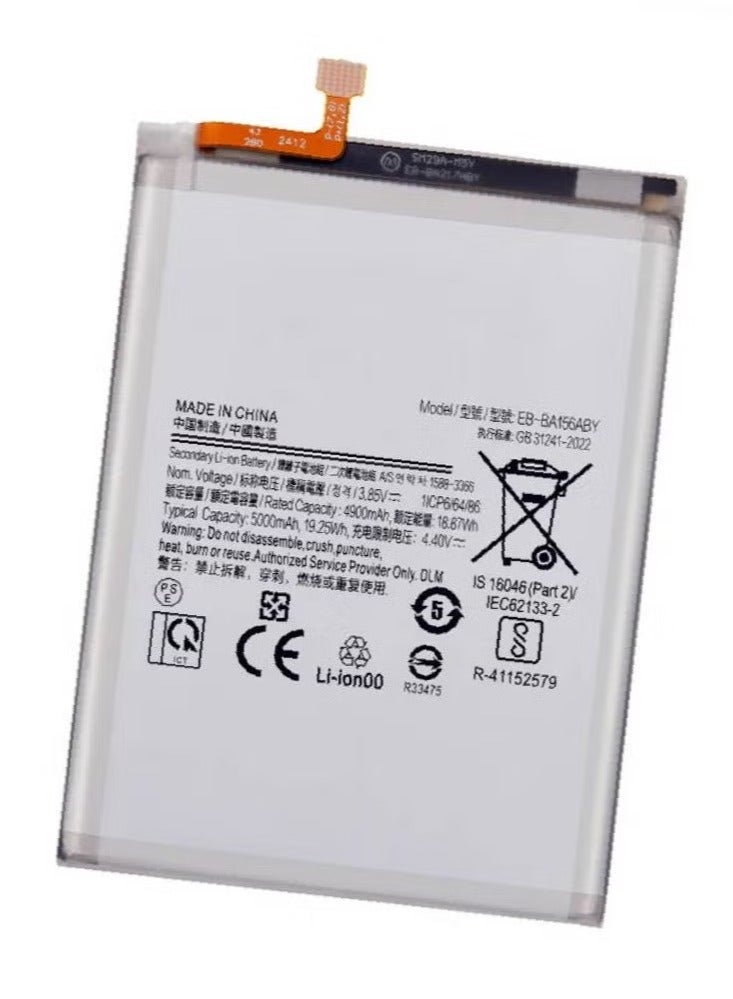 TIGER High-Capacity Replacement Internal Battery for Samsung Galaxy A15 5G – Premium Lithium-Ion Mobile Phone Battery for Fast Charging, Extended Battery Life & Stable Performance – Safe & Reliable Internal Battery for Daily Use with Easy Installation - Image 3