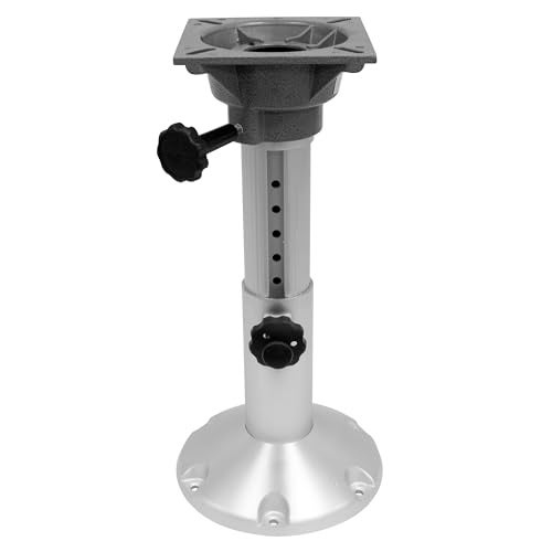 Wise 8WP21-18S Boat Seat Pedestal, Adjustable Height from 12" to 18", with Standard Seat Mount - Image 2