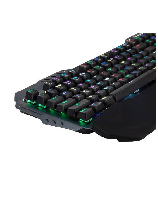 Full Key Anti-ghosting Metal Mechanical Keyboard