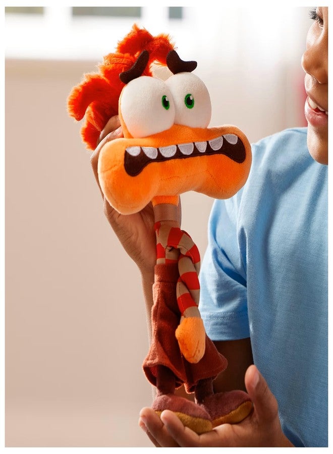 Disney Store Inside Out 2 Plush - Anxiety Emotion Toy - Detailed Sculpting, Embroidered Features, Disney Plush Toys - Part of Inside Out 2 Collection - Image 4