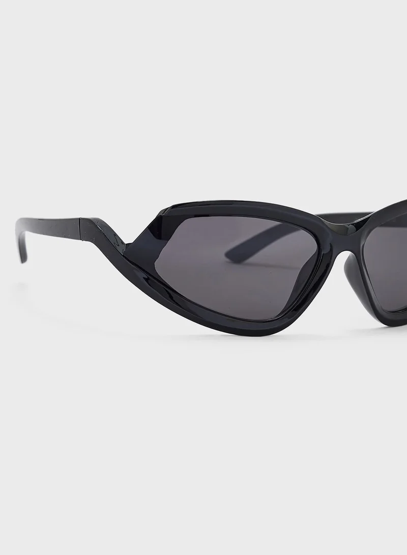 جينجر Sporty Racer Sunglasses