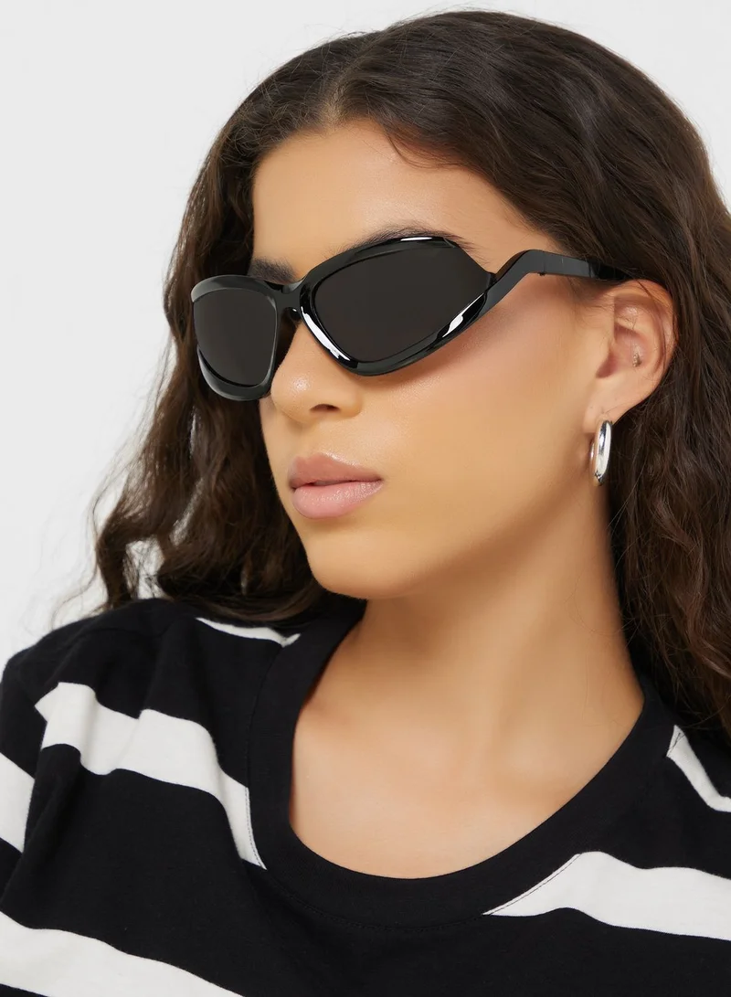جينجر Sporty Racer Sunglasses