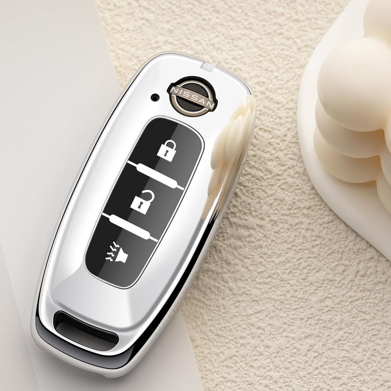 ZSPDACC Key Fob Cover for Nissan 2024 2025 Car Key Case Protector 3 Buttons for Ariya Kicks Pathfinder Rogue Accessories - Image 5