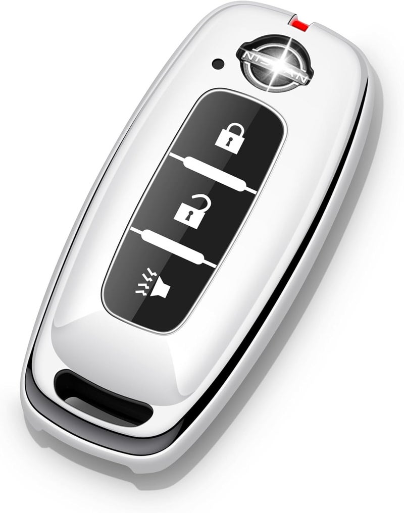 ZSPDACC Key Fob Cover for Nissan 2024 2025 Car Key Case Protector 3 Buttons for Ariya Kicks Pathfinder Rogue Accessories - Image 1