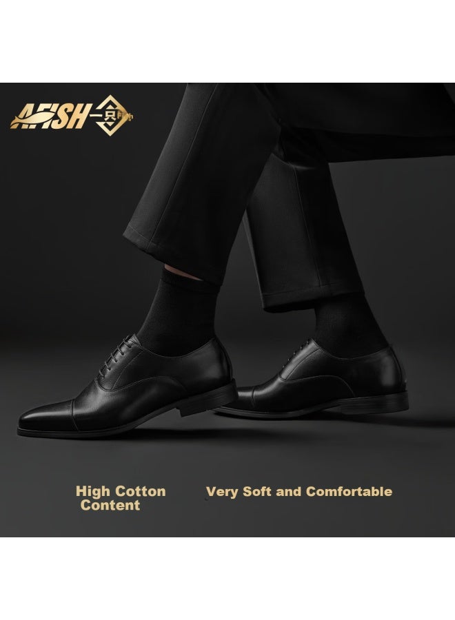 A FISH Yizhiyu Men's Socks, Short Socks, 10a Grade Antibacterial Deodorant, Business Casual Ankle Socks, Autumn And Winter Cotton Socks, Breathable - Image 1