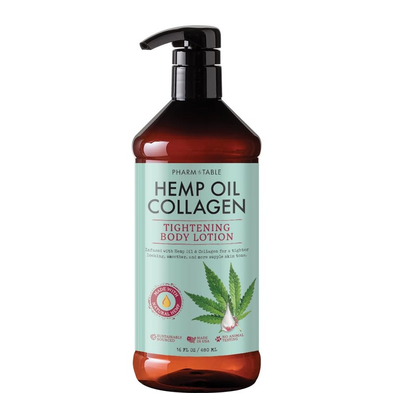 Pharm to Table Hemp Oil Collagen Tightening Body Lotion 480ml