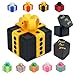CGXRDK Annoying Gift Box with ScrewsIncludes Finger Box InsidePrank Popup Finger Fun Gag Novelty GiftGlow in The Dark ColorTakeApart Puzzle Surprise Prank Box - Image 2