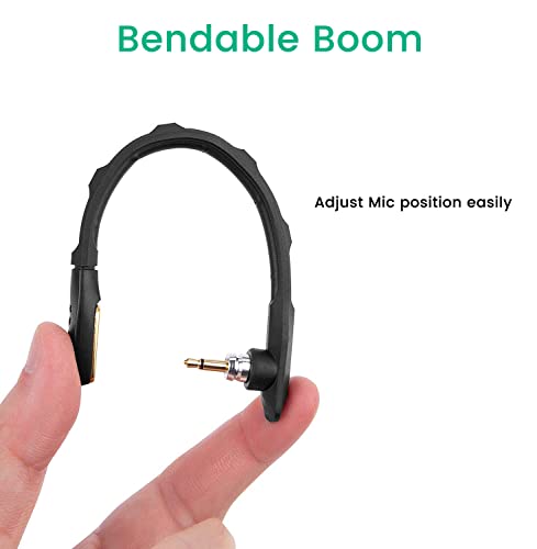 Smays Mic Replacement for Astro A40 / A40 TR Gaming Headset, Detachable Noise-Cancelling Boom Microphone Piece with Foam Cover - Image 3