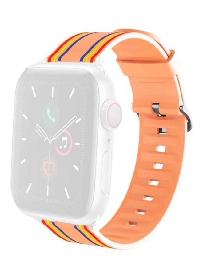 NIBEMINENT Replaceable Watch Strap 15 For Apple Series 7 45mm/6 & SE 5 4 44mm/3 2 1 42mm Multicolour - Image 1