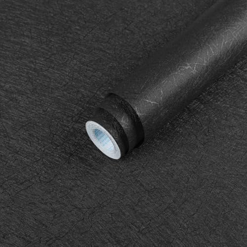 Abyssaly Dark Grey Peel and Stick Self Adhesive Wallpaper Removable Waterproof Bathroom Countertop Contact Paper 157 X 1968 Kitchen Vinyl Wrap for Cabinet Countertops Wall Cover Counter Top Paper - Image 1