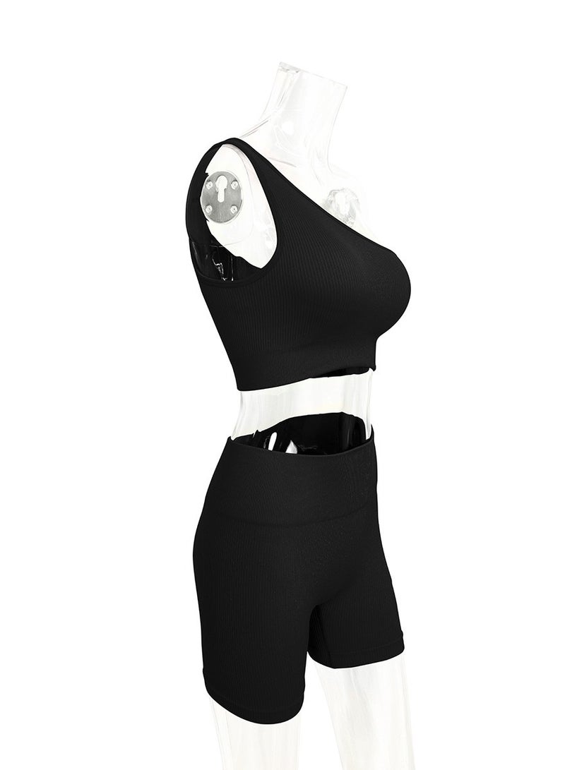 EBMINI New Pilates Yoga Training Fitness Clothing Set 