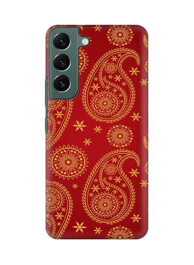 Stylizedd Case for Samsung Galaxy S22 5G Slim Snap Classic Series Shield Matte Finish Print - Indian Bride - Image 1