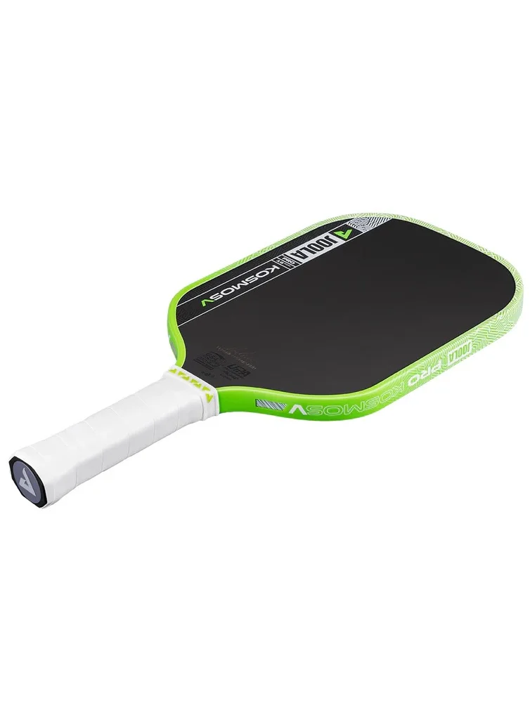 JOOLA JOOLA Kosmos Pro V Pickleball Paddle – Federico Staksrud Surge Green 16mm | Carbon Fiber Surface | KineticFrame Tech | Hybrid Shape | Control & Stability | USAPA Approved