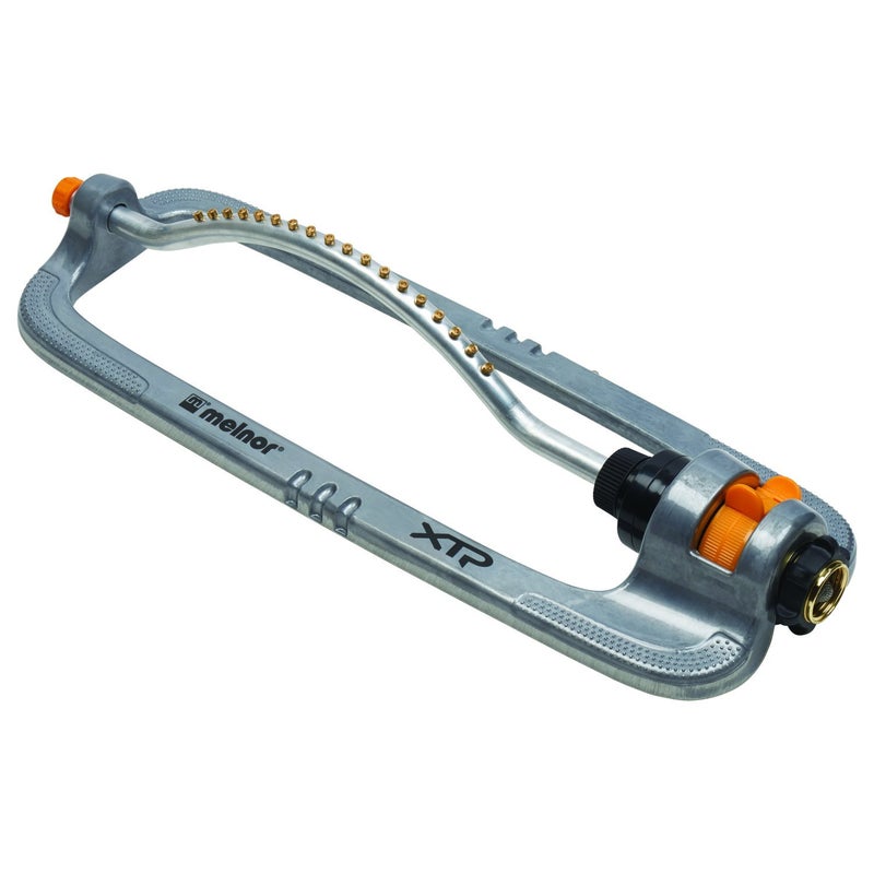Melnor XT Metal Turbo Oscillating Sprinkler; Waters up to 4000 sq. ft., Model:XT360M - Image 1
