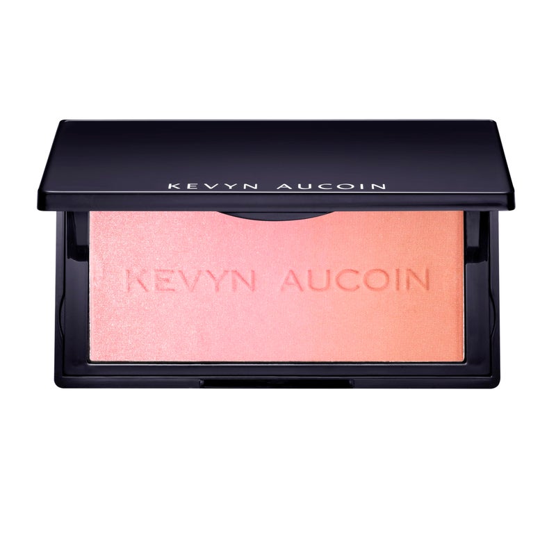 Kevyn Aucoin The Neo-Blush, Pink Sand: Blush makeup compact. Trio palette of gradient colors. Blends pearl, satin & matte finishes for highlighting cheeks. Personalized looks. Natural to pop of color. - Image 1