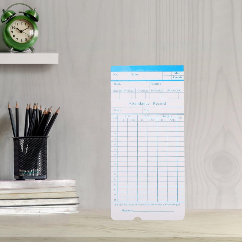 Thermal Time Cards For Weekly Time Clock Attendance Recorder - Image 4