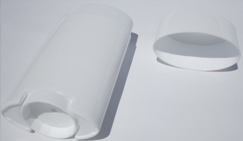 Goege Empty Plastic Oval Deodorant Containers Lip Balm Tubes With Lid Caps 15Ml For Lipstick  Crayon Chapstick Homemade Lip Balm Bpa Free (50 Pcs) - Image 2