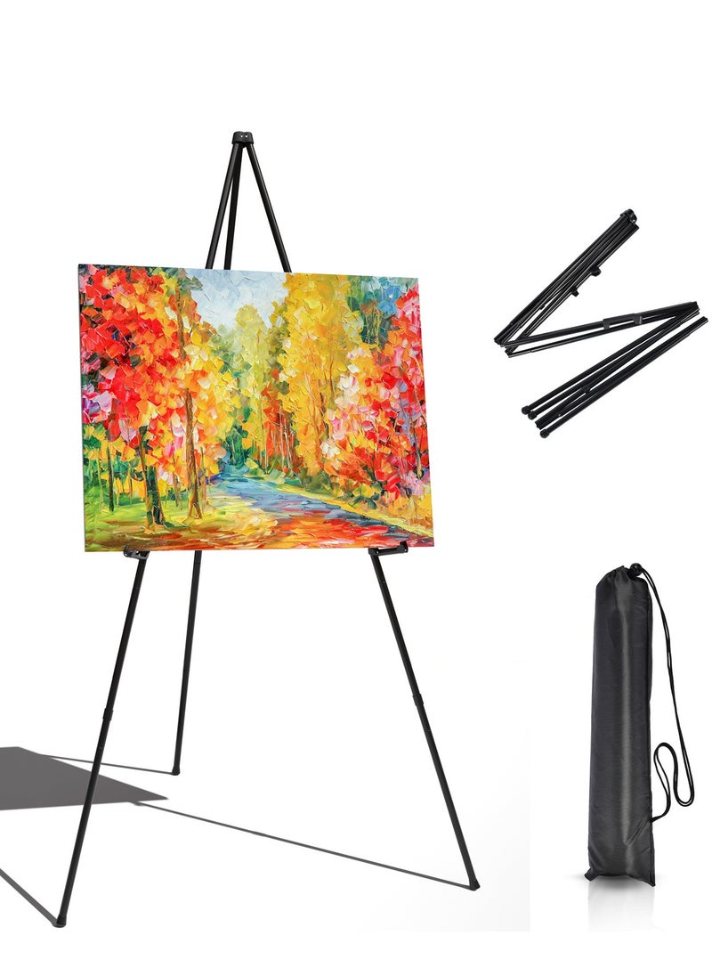 YOKA Aluminum alloy easel sketch stand folding telescopic display stand portable  - Image 1