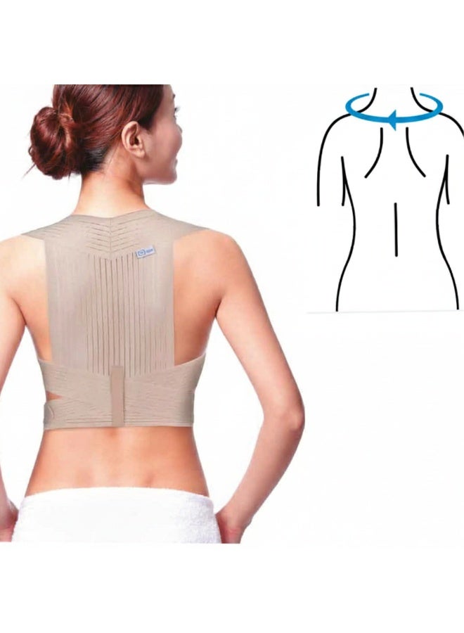 PRIM Premium Posture Corrector and Shoulder Support Brace for Women – Breathable Back Straightener and Upper Back Support for Slouching Relief, Improved Alignment, and Discreet Daily Wear - Image 4