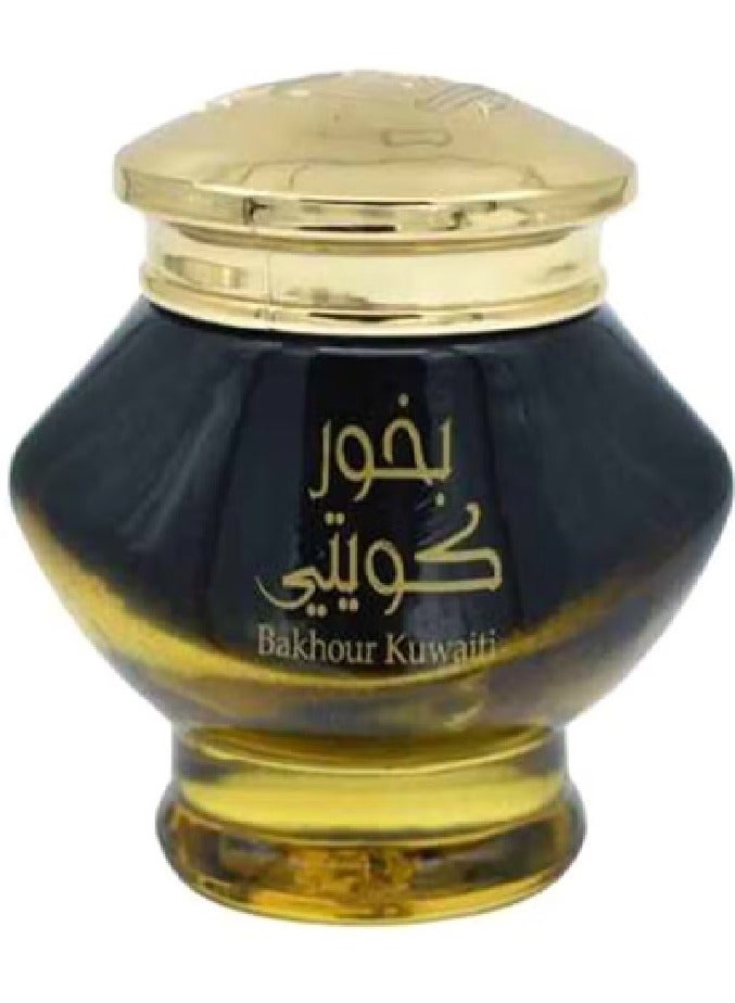 Almas Perfumes Incense Bakhour Kuwaiti - 40G of Authentic Arabic Wood Chip Bakhour Incense -Aroma Lasts All Day Long - Perfect for Prayer, Namaaz, Ceremony, Meditation 40grams