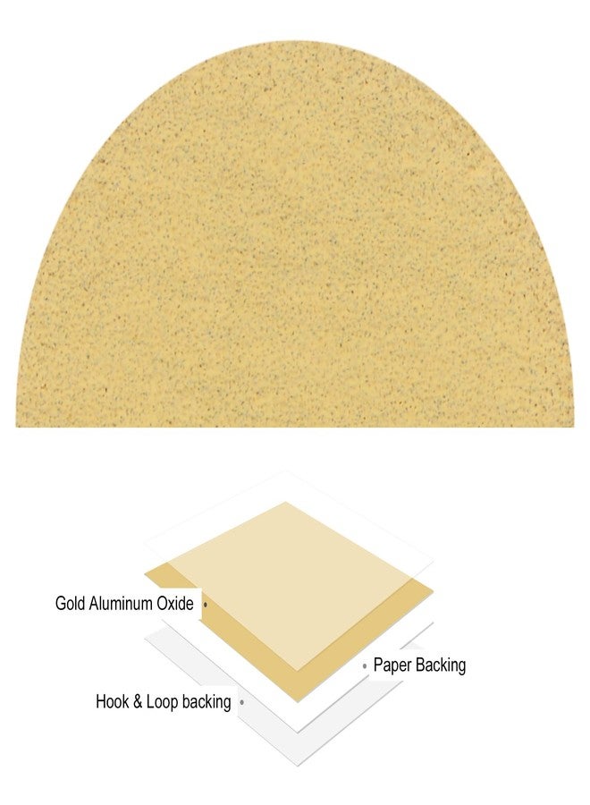 Kozelo 50pcs No Hole Sanding Discs- [ 1 Inch 180 Grit ] Round Hook and Loop Grip Sanding Pads Sheet for Wood Metal Polishing Use| Aluminum Oxide & Zirconium Oxide Sandpaper - Image 2