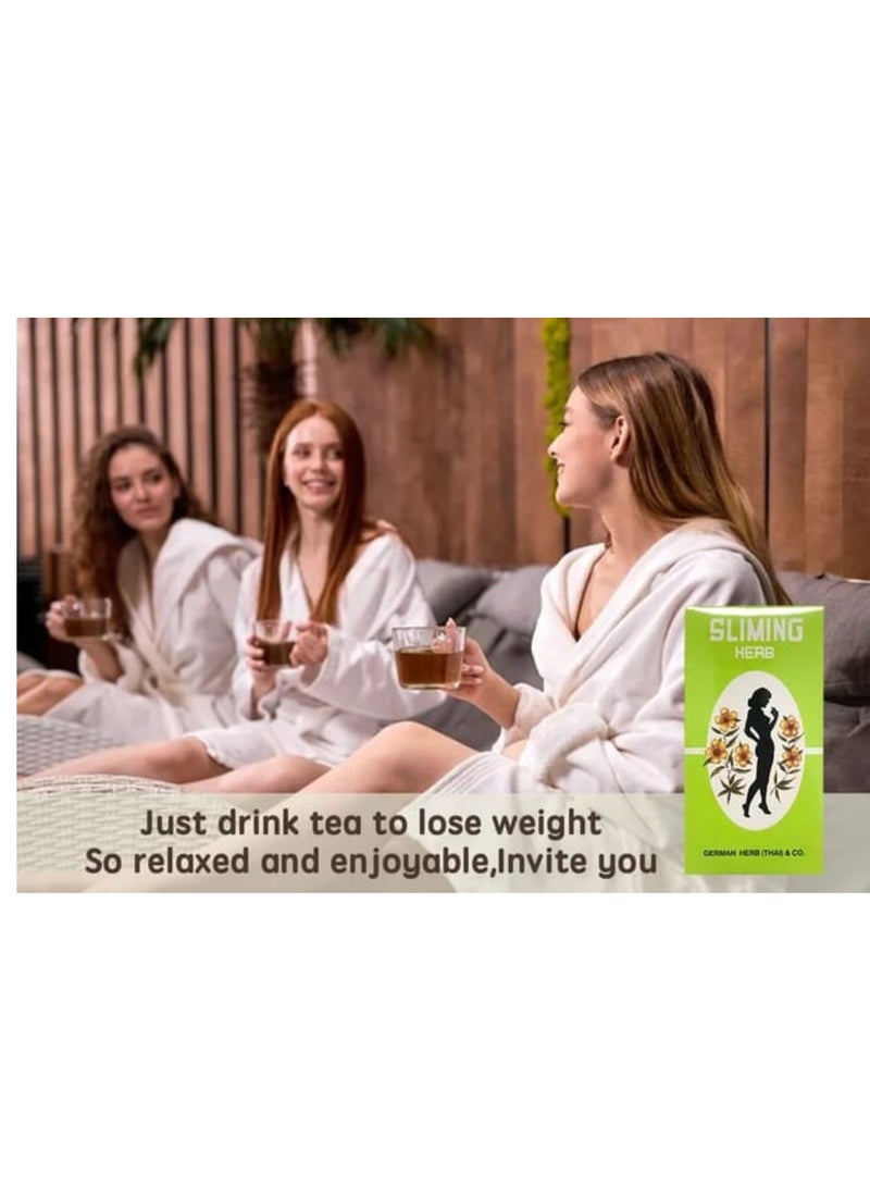 German Herb(Thai) And Co. Slimming Diet Fast Slim Detox Lose Weight 50 Tea Bag  - Image 4