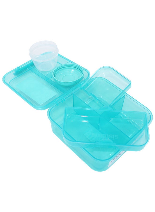 sistema - LUNCH BOXES 1.25L BENTO CUBE WITH YOGHURT CONTAINER - Image 1