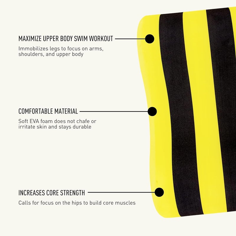 FINIS Foam Pull Buoy for Swim Training - Upper Body Strength Builder - Improves Stroke Technique - Soft EVA Foam - Image 4