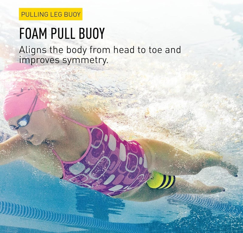 FINIS Foam Pull Buoy for Swim Training - Upper Body Strength Builder - Improves Stroke Technique - Soft EVA Foam - Image 2
