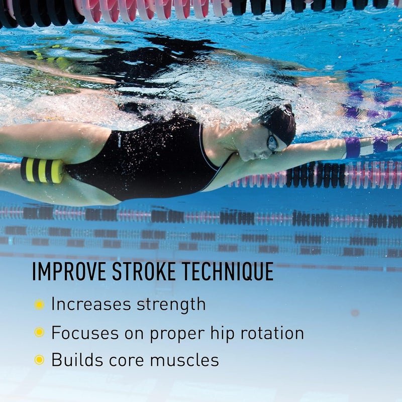 FINIS Foam Pull Buoy for Swim Training - Upper Body Strength Builder - Improves Stroke Technique - Soft EVA Foam - Image 3