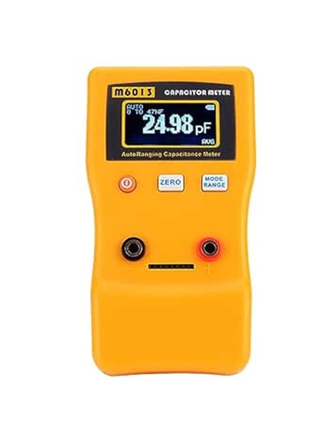Portable Digital Capacitor Tester Automatic Range Measuring Device for Accurate Electronics Testing Compact - Image 1