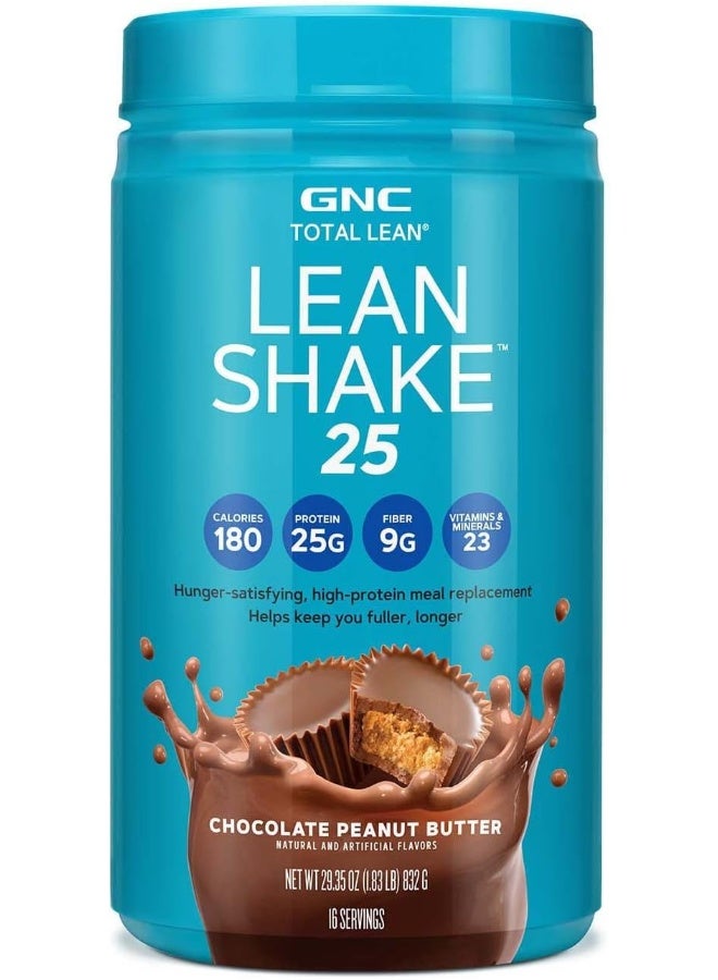 GNC Total Lean Lean Shake 25 Choco Peanut Butter - Image 1
