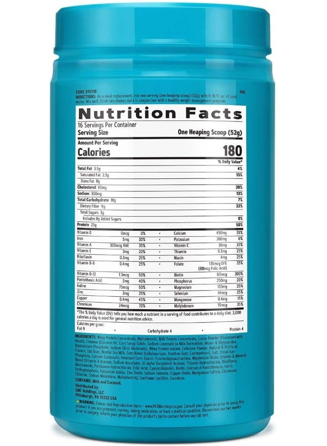 GNC Total Lean Lean Shake 25 Choco Peanut Butter - Image 2