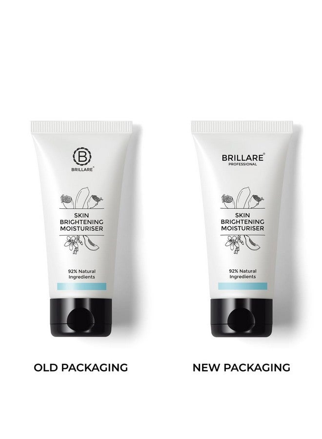 BRILLARE Professional Skin Brightening Natural Moisturiser With Lime Cavier And Papaya, Reduces Tanning, Helps In Brighten Skin Tone, 50 Ml - Image 5