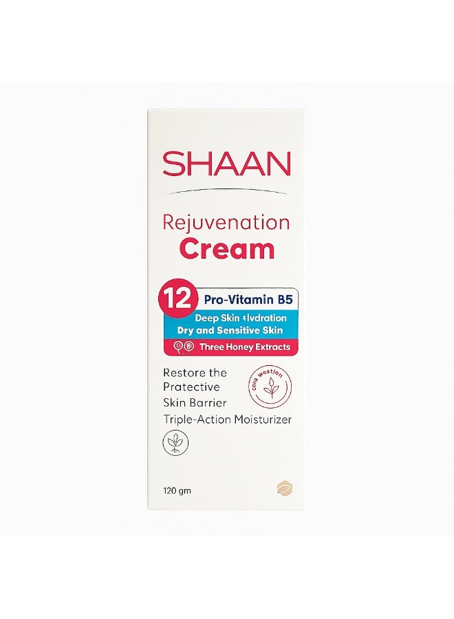 شان كريم مرطب Shaan Moisturizing Cream للبشرة الجافة والعادية - Image 1