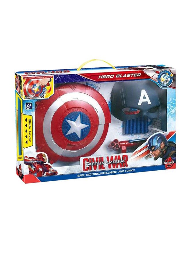 Captain America Shield With Mask Toy - Image 1