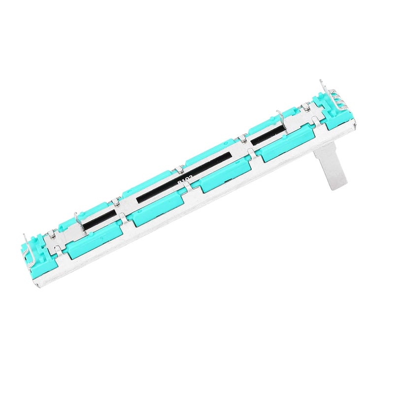 5 Pcs Slide Potentiometer B10K - Durable Straight Mixer Fader, Low Noise Adjustment for Versatile Applications in Audio and Video Controls - Image 2
