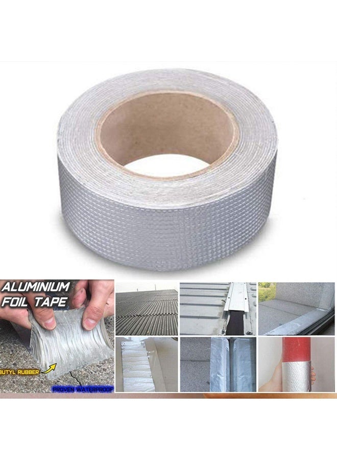 Roof Sealing Tape – UV-Resistant Butyl Waterproof Patch – Weatherproof Adhesive, Flexible for Corners & Cracks, Fix Metal Roofs, RVs, Awnings, Trailers & Outdoor Structures - Image 1