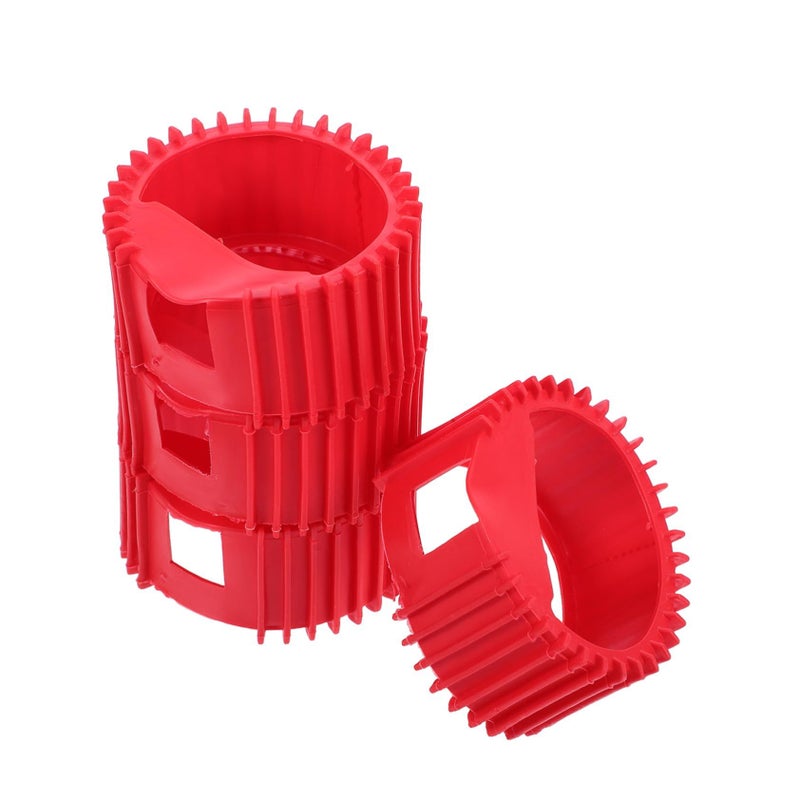 4Pcs Lightweight Shock Absorbing Regulator Protector Covers for Welding Oxygen Acetylene Gauges - Image 2
