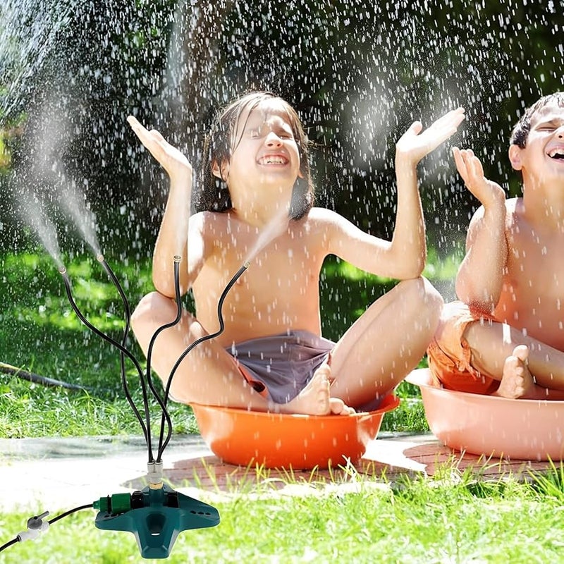 Adjustable Standing Mister Cooling System 26FT Hose Leak Proof For Garden Pet Kids - Image 3