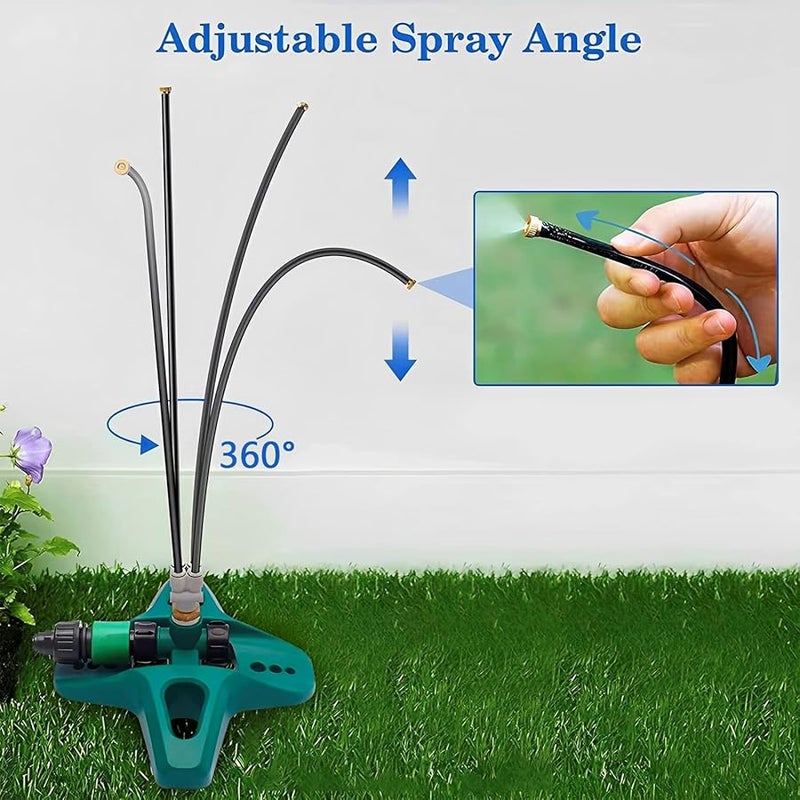 Adjustable Standing Mister Cooling System 26FT Hose Leak Proof For Garden Pet Kids - Image 5