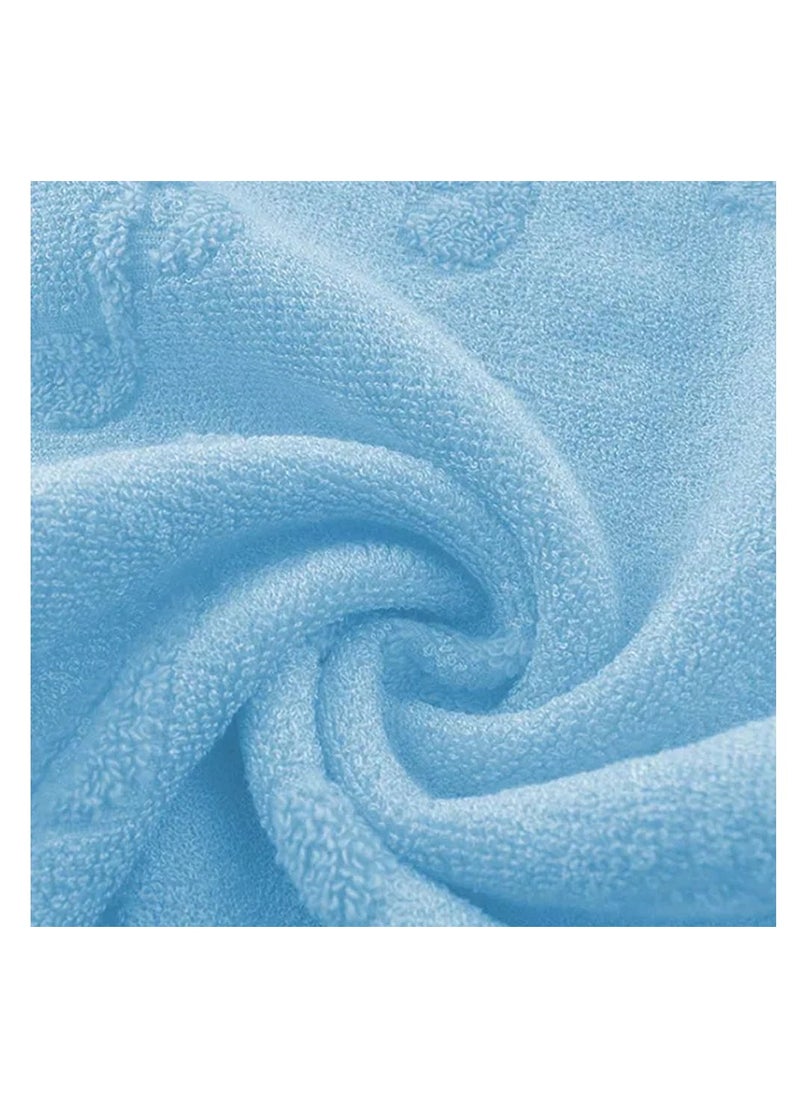 STAR BABiES Star Babies - Combo Pack of 2- Disposable Changing Mat Pack of 12 with Bamboo Towel - Blue  - Image 3