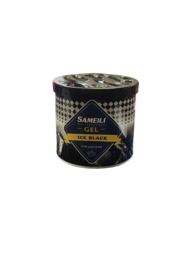 SAMEILI Car Gel Air Freshener Scent Ice Black 220g