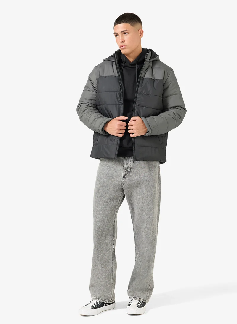 Seventy Five  Puffer Jacket w Hood for Men | Best Price UAE