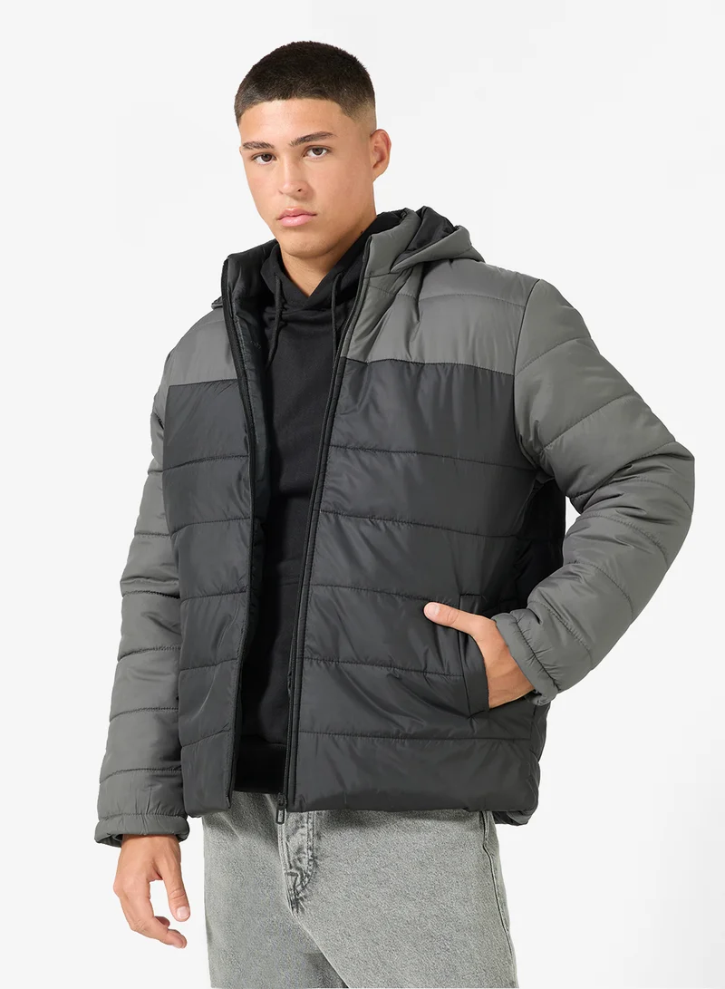 Puffer Jacket w Hood