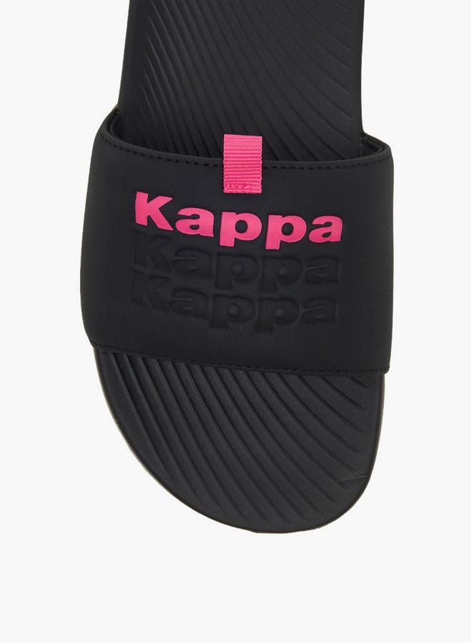 Kappa Women Logo Embossed Slides - Image 3