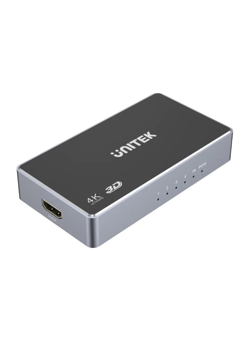 UNITEK HDMI Splitter 1 In 4 Out 4K  - Image 2