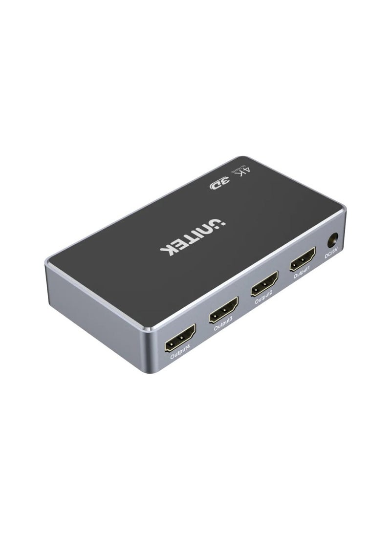 UNITEK HDMI Splitter 1 In 4 Out 4K  - Image 3