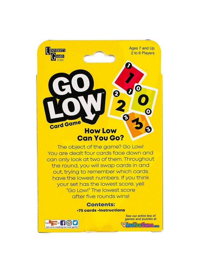 University Games Go Low Card Game Small - Image 2